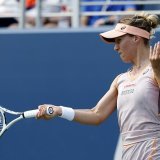 Viktorija Golubic (ici à l'US Open) a été battue d'entrée à Hua Hin lundi KEYSTONE/EPA/JOHN G. MABANGLO